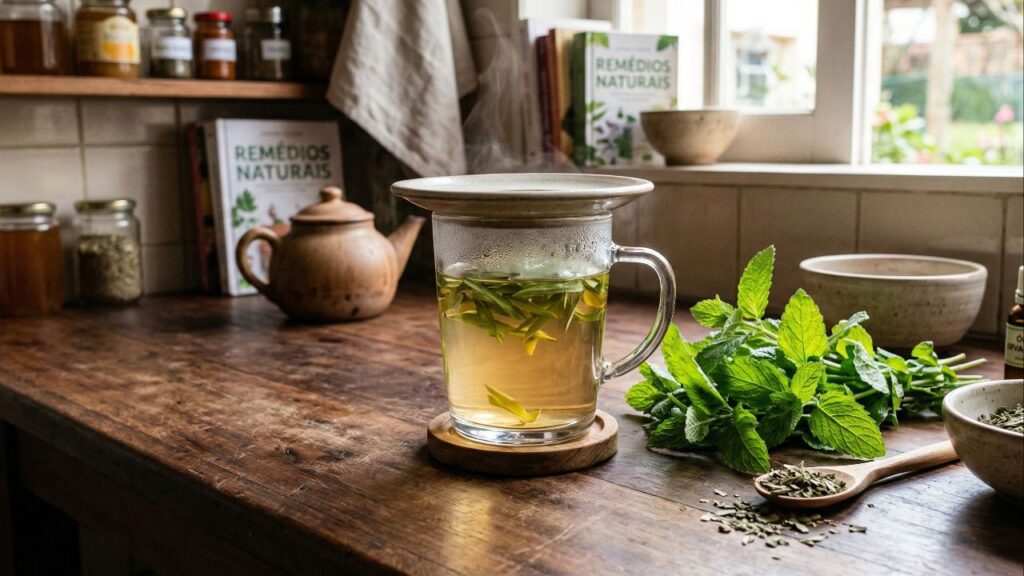 4 opções de chá para dor de cabeça que você já tem em casa e funcionam rápido