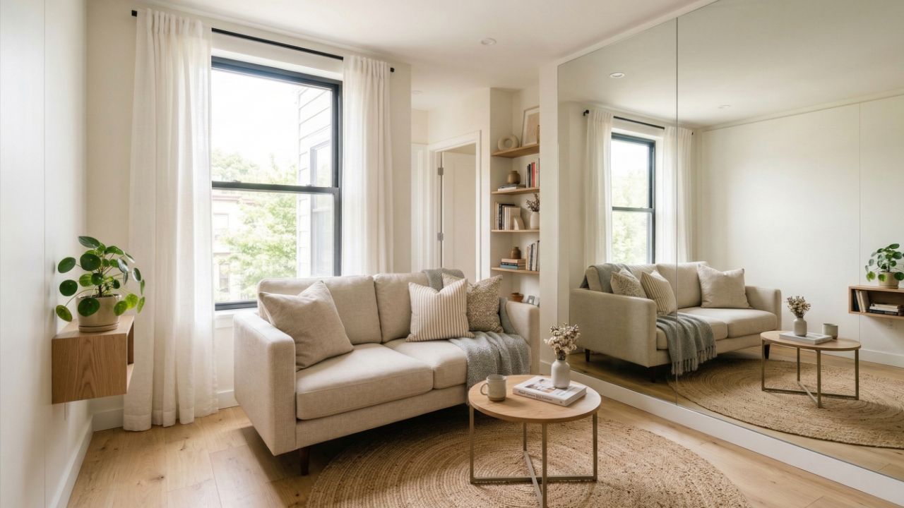 Truque com espelho deixa sua casa mais ampla e iluminada sem reforma