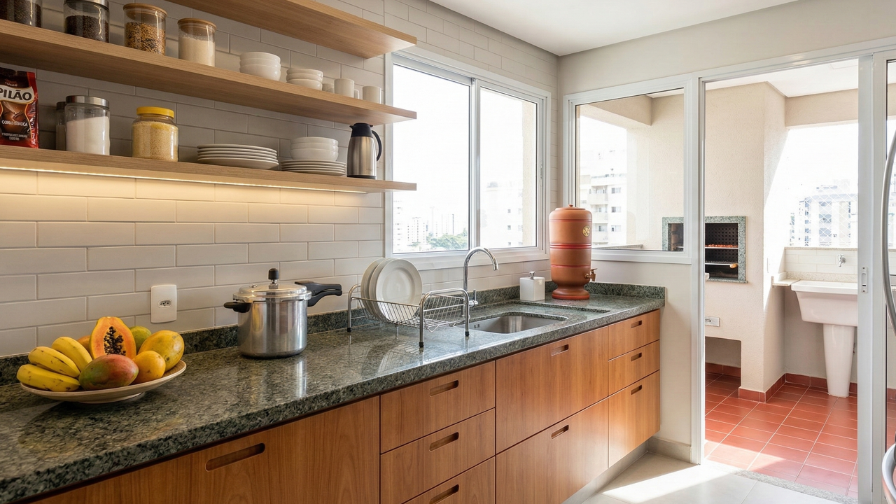 O fim dos armários de cozinha clássicos: a nova tendência adotada pelos franceses que aumenta o espaço