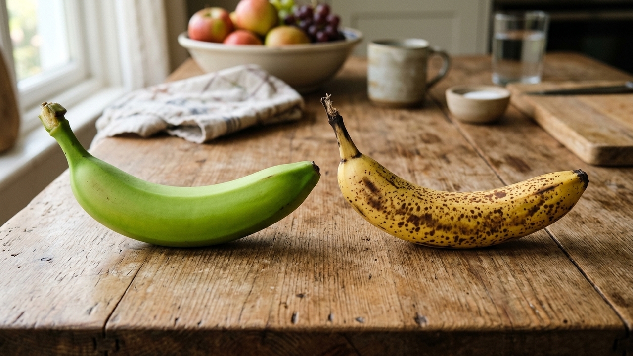 A banana que parece menos gostosa pode ser a melhor para o intestino em muitos casos