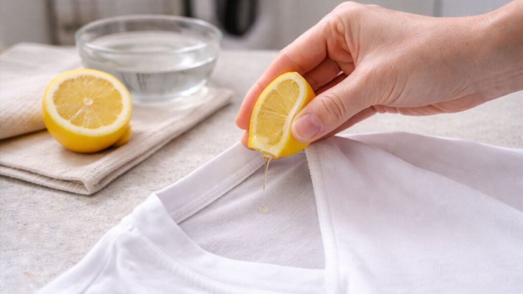 Aprenda como remover mancha de ferrugem da roupa usando apenas um truque com limão