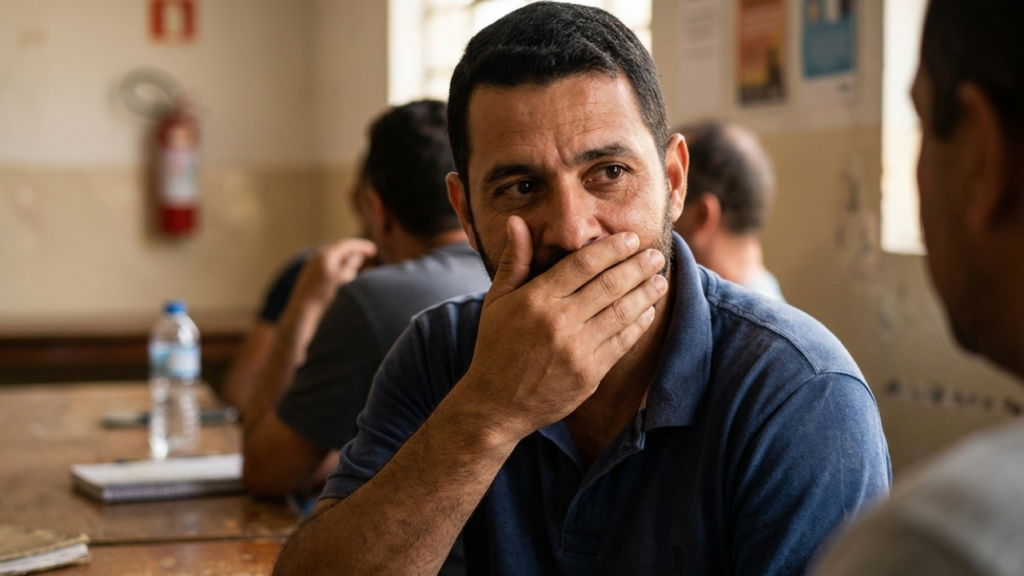 O que significa quando uma pessoa tapa a boca enquanto fala, segundo a psicologia