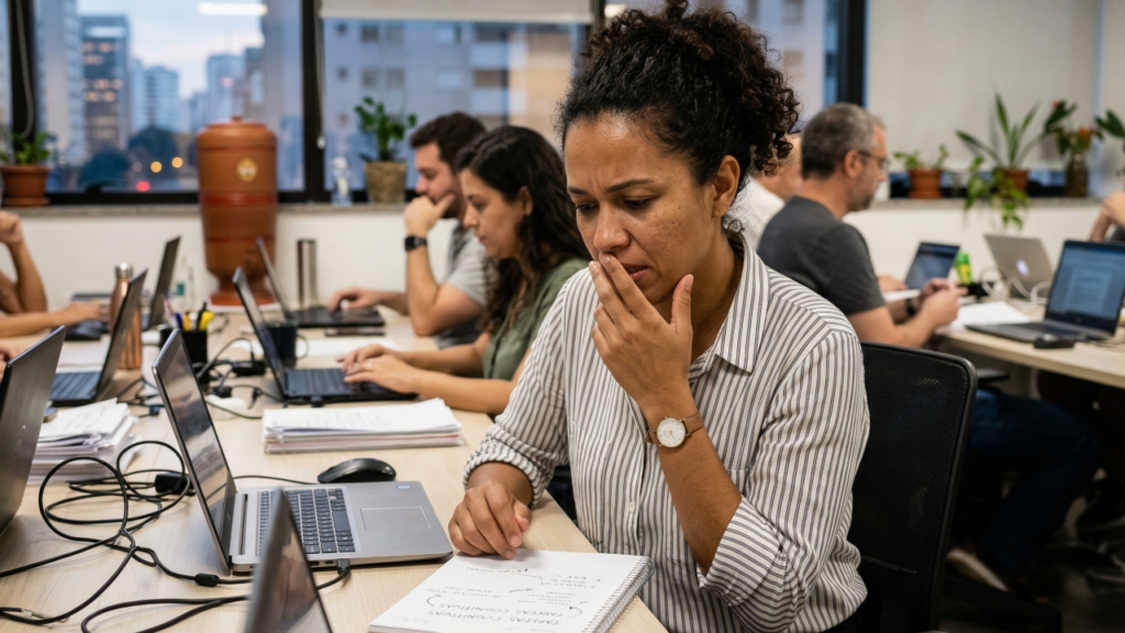 O que significa quando uma pessoa tapa a boca enquanto fala, segundo a psicologia