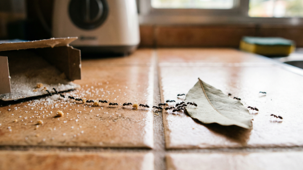 Como afastar formigas de casa com folha de louro sem usar veneno forte logo na primeira tentativa