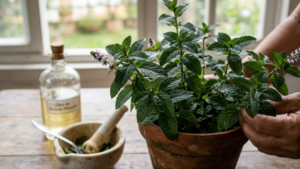 Hortelã-pimenta pode ajudar na digestão, no alívio do desconforto e até no bem-estar diário