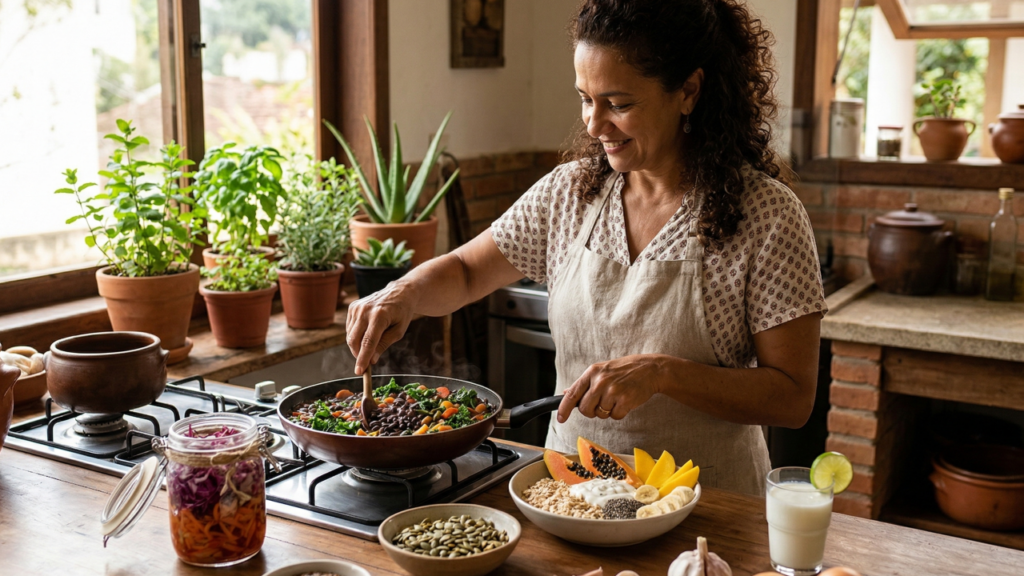 Saúde intestinal e alimentação: como o que você come muda o corpo inteiro