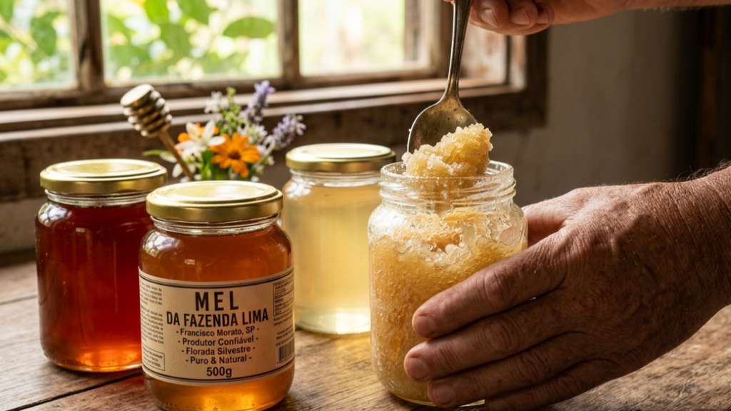 Como escolher mel de qualidade sem cair em testes caseiros que podem enganar