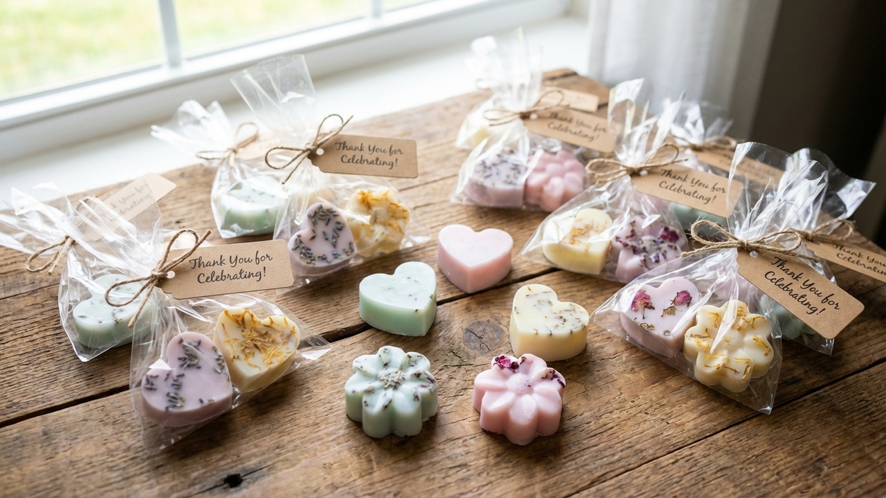 Aprenda como fazer mini sabonetes para lembrancinhas e faturar alto com festas e eventos