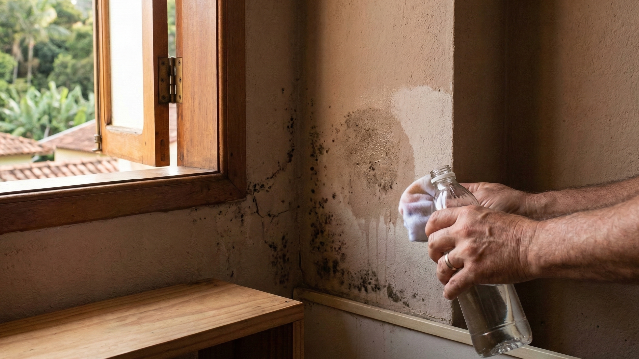 Adeus mofo na parede: O truque natural que pode ajudar a acabar com ele
