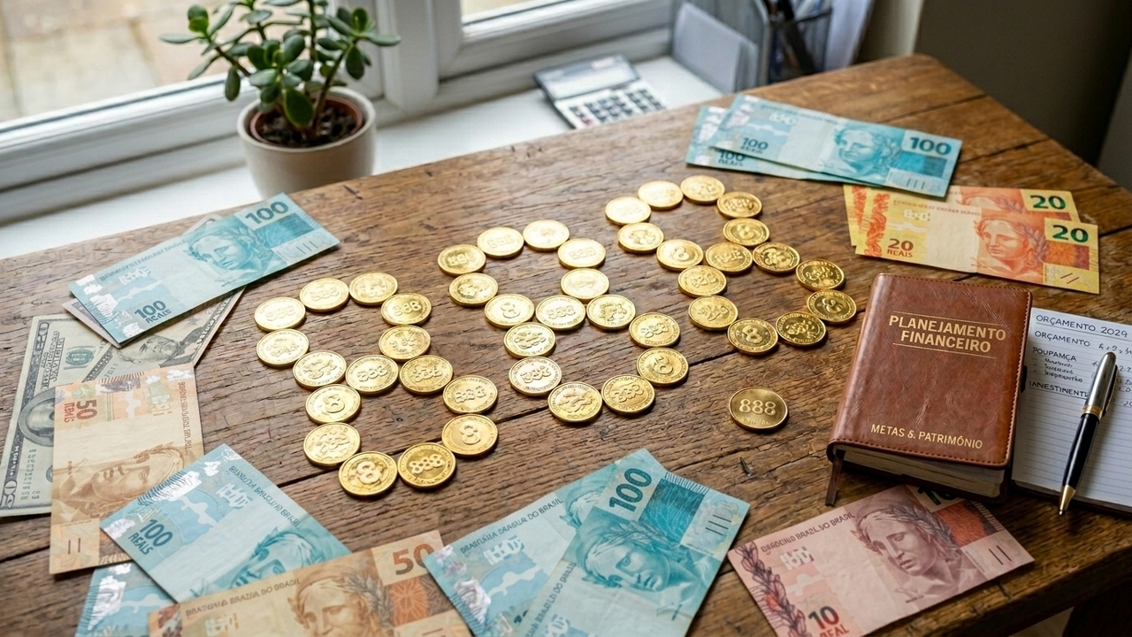 O número associado à abundância quando há equilíbrio e fluxo mais harmonioso na vida