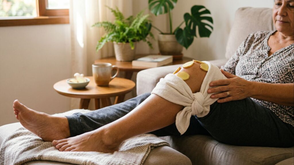 A receita caseira com gengibre que idosos estão usando para aliviar dores no joelho