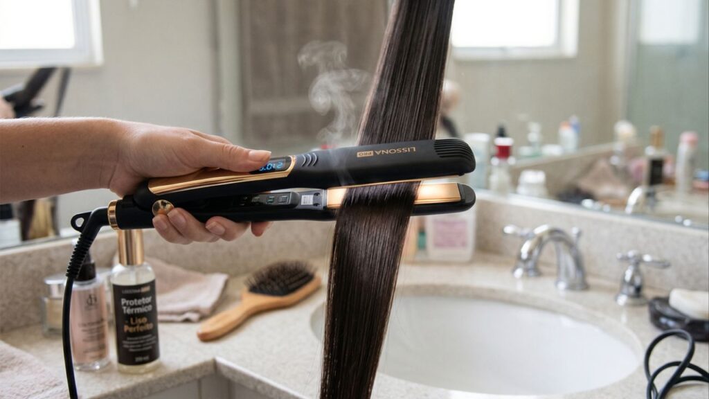 Você comete estes erros ao usar chapinha? Veja como proteger seus fios agora