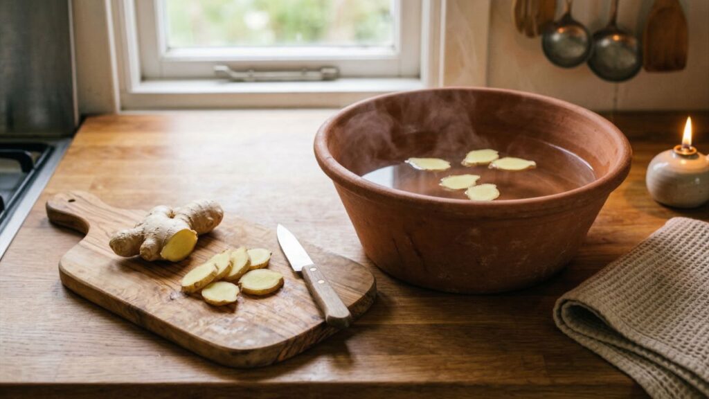 Aprenda a receita do escalda-pés com gengibre que combate os pés frios e turbina a sua circulação