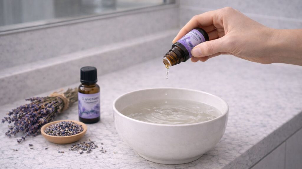 Prepare um banho relaxante com lavanda para ajudar idosos a dormirem melhor e com mais tranquilidade