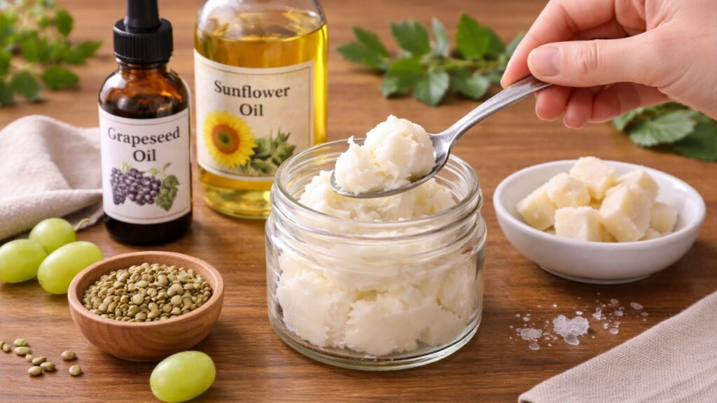 Como fazer um hidratante corporal caseiro potente para ter uma pele hidratada e perfumada o dia todo