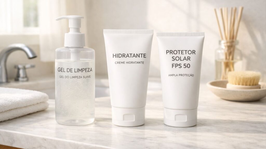 Como ter uma pele incrível usando apenas 3 passos na sua rotina matinal