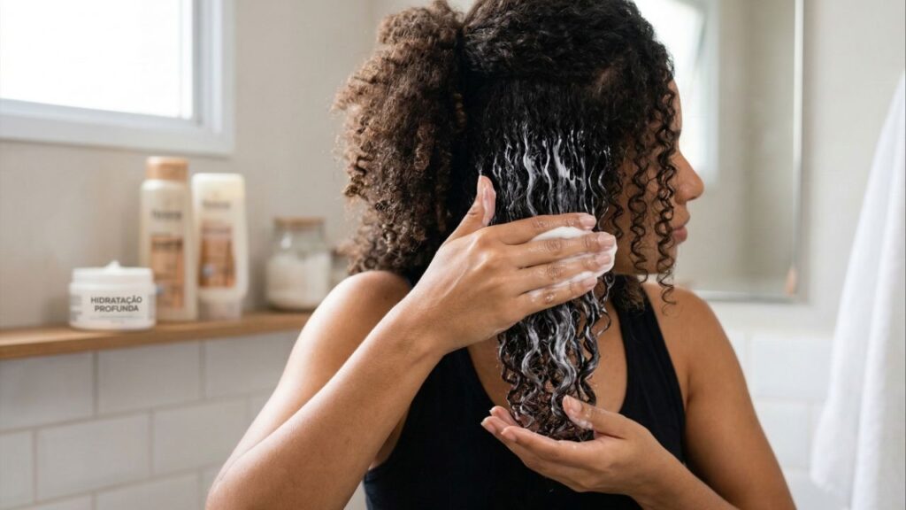 Melhores cremes para cabelos cacheados e secos por tipo de curvatura