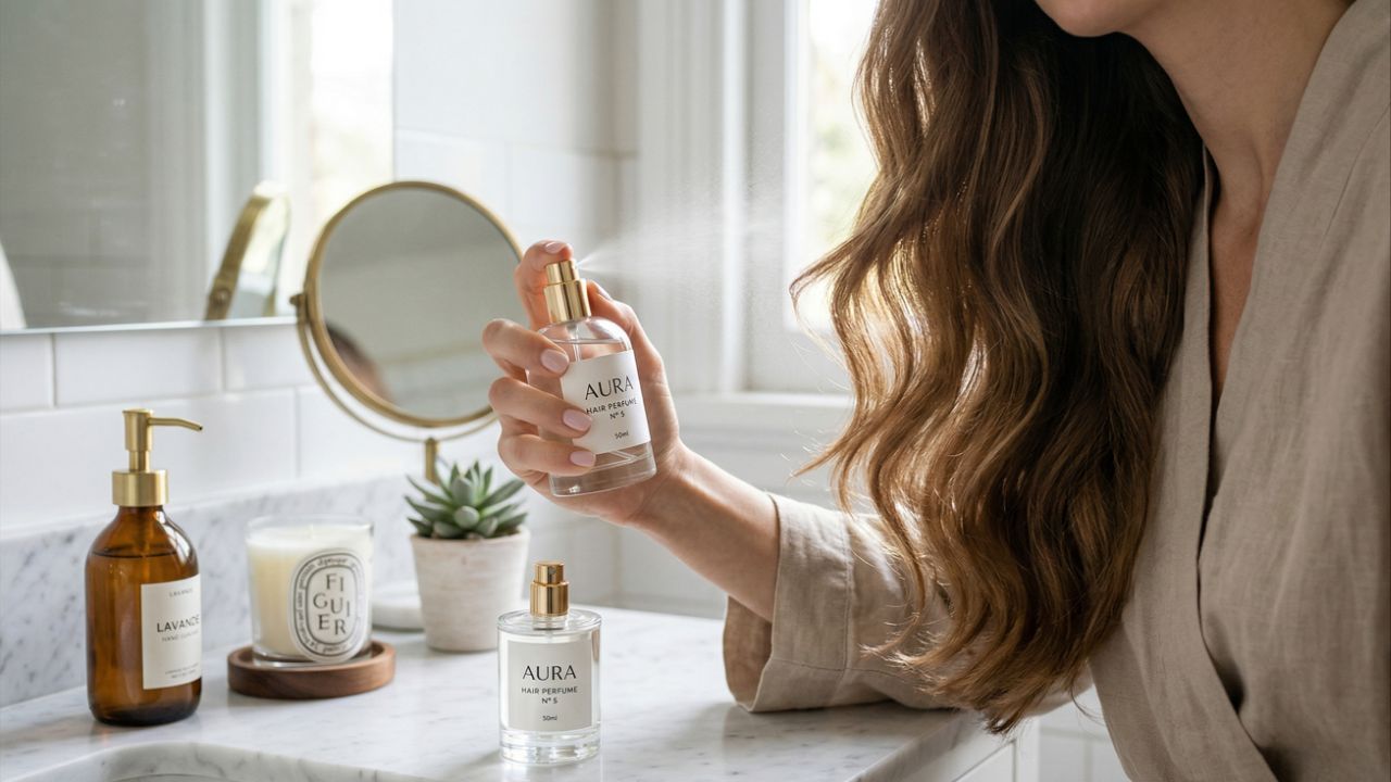 O segredo para aplicar perfume no cabelo e manter o aroma por muito mais tempo
