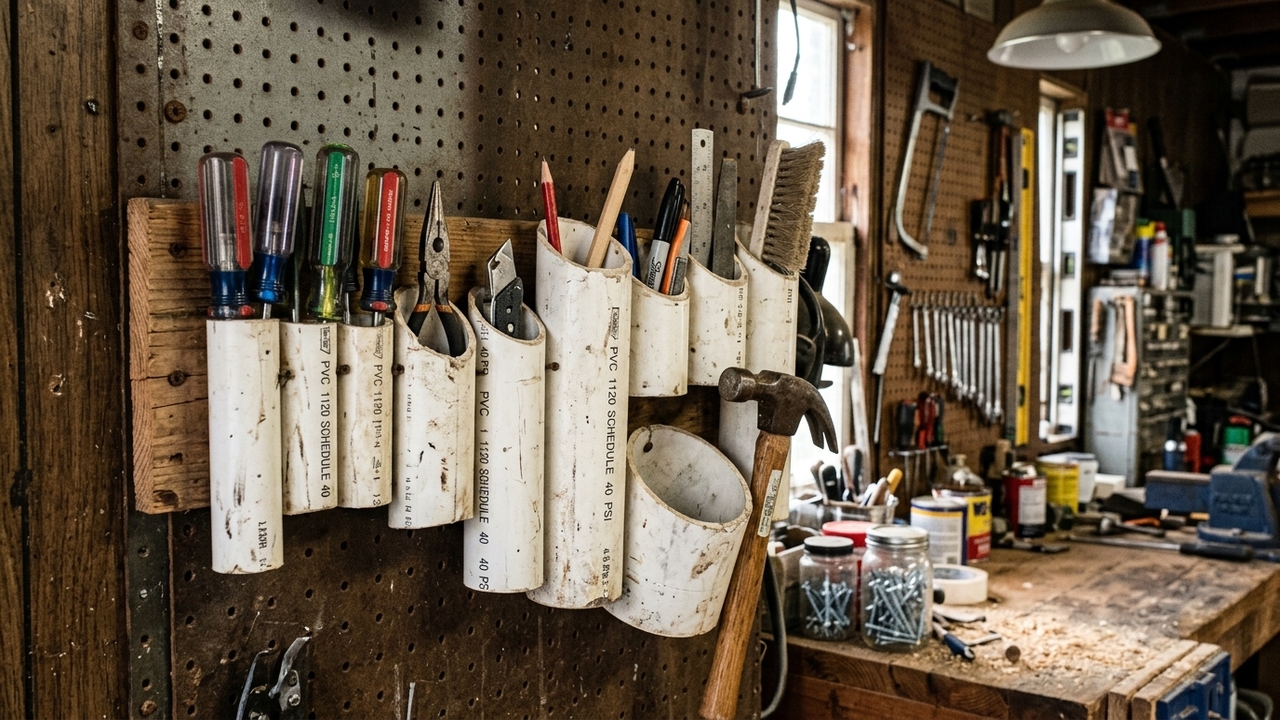 Esse reaproveitamento com PVC parece genial à primeira vista, mas não é tão simples assim