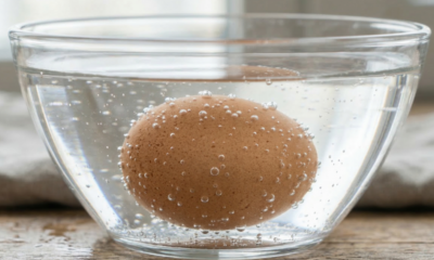 Esse truque simples mostra se seu ovo ainda está próprio para consumo