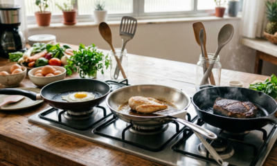 O tipo de frigideira a se escolher varia conforme o uso principal no seu dia a dia