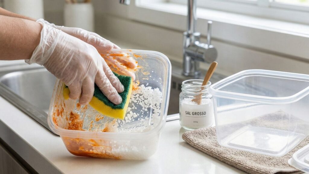 Colocar sal grosso na esponja de lavar louça: para que serve e por que é recomendado