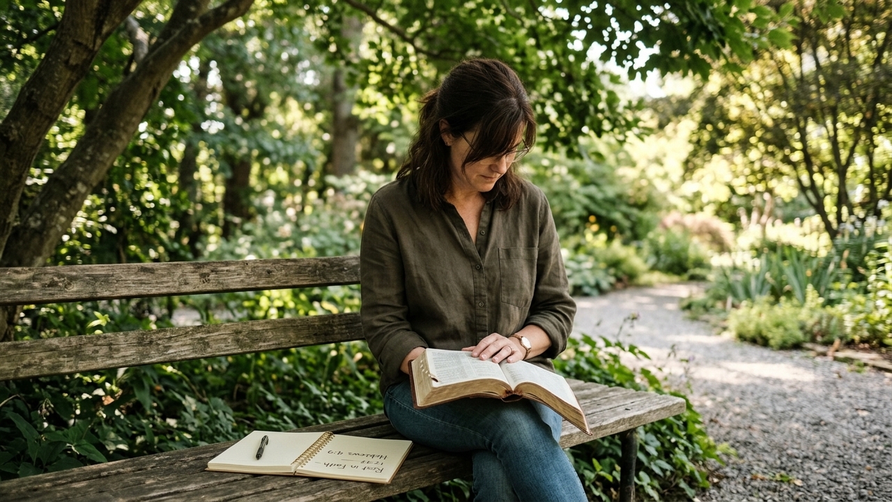 Hebreus 4:9: “Ainda existe um descanso guardado para quem aprende a confiar em Deus”