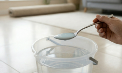 Parei de lavar o chão toda semana e um truque simples deixou o piso com brilho de casa bem cuidada