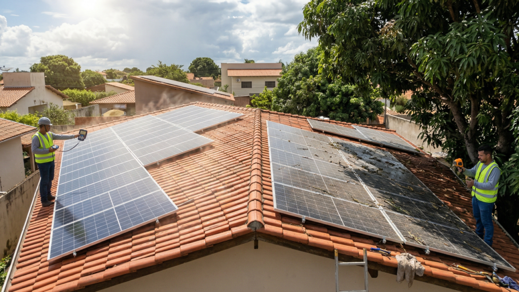 Nem sempre o painel é o problema: o erro no telhado que pode derrubar a eficiência da energia solar