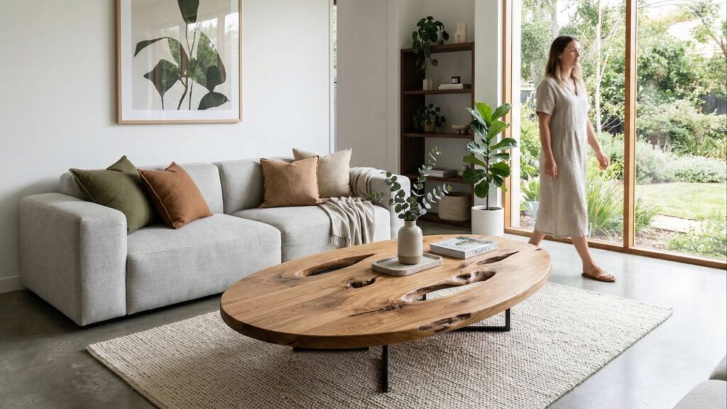Mesas de centro simples estão fora de moda: tendências para salas de estar em 2026