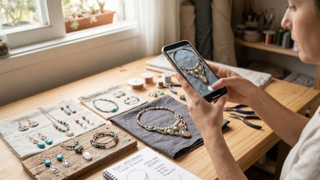 Aprenda a fazer bijuterias artesanais para garantir uma renda extra em casa sem precisar investir muito