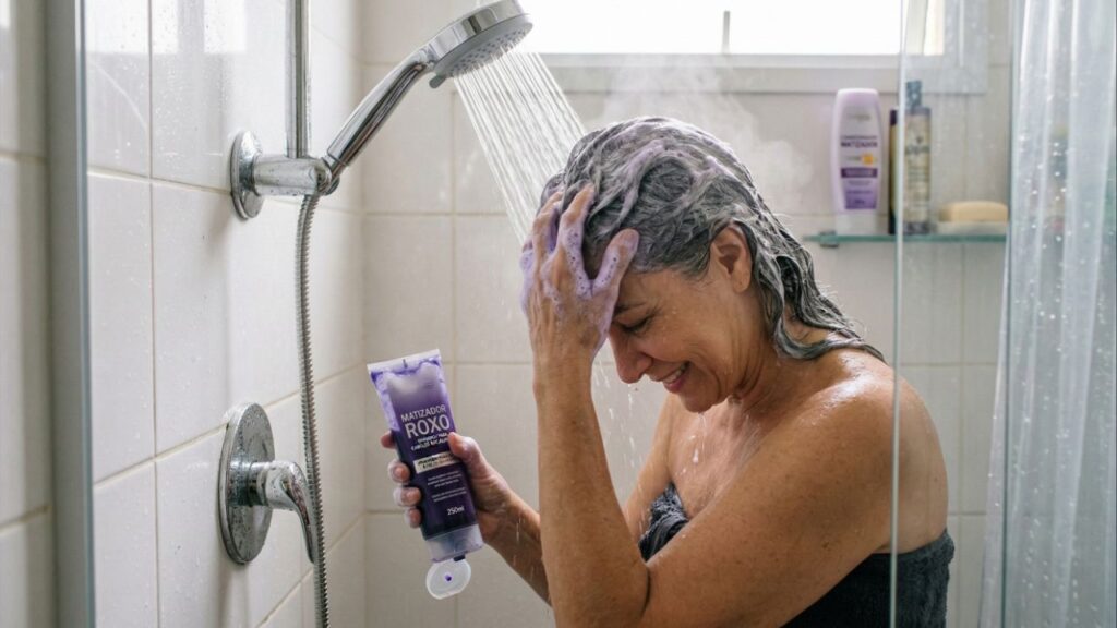 Item indispens&aacute;vel para salvar o cabelo grisalho daquele tom amarelo indesejado