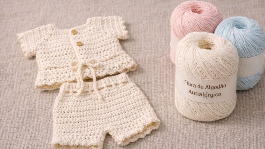 Veja como fazer crochê para bebê com peças delicadas e úteis para decorar o quarto ou presentear