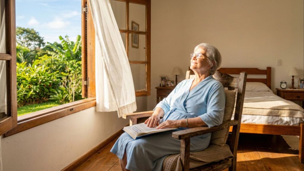 Como ter um bom sono na terceira idade com hábitos simples e práticos antes de dormir