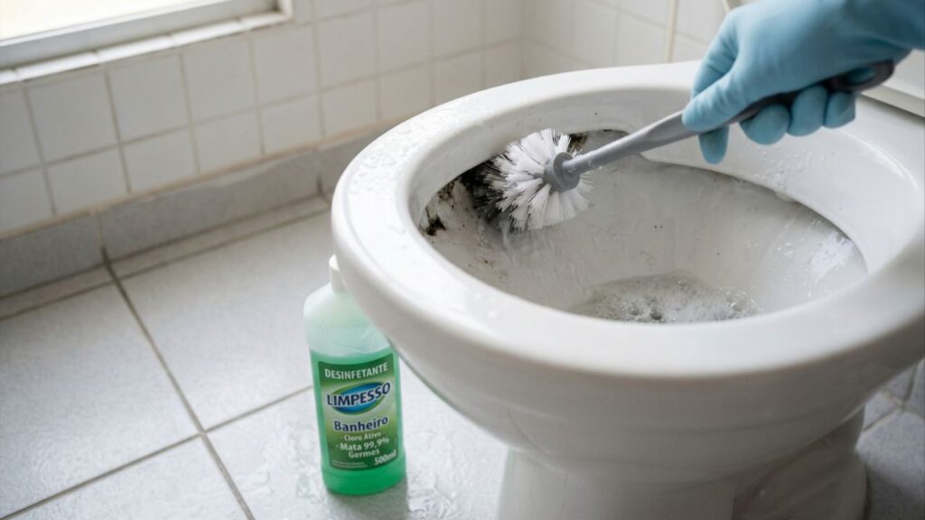 O erro que faz o vaso sanitário ficar com cheiro ruim mesmo depois da limpeza