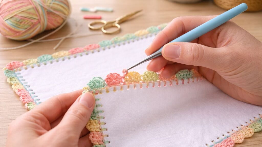 Veja 5 modelos fáceis de bicos de crochê para pano de prato e valorize ainda mais seu artesanato