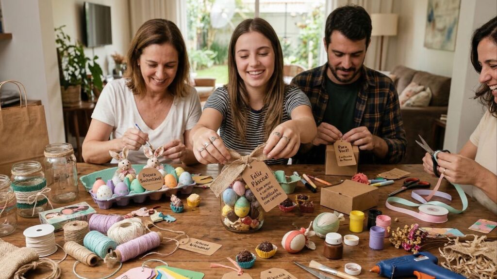 Ideias de artesanato de Páscoa para criar presentes exclusivos feitos à mão