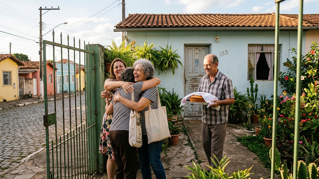 Essas lembranças mostram um tempo em que a presença valia mais do que qualquer aviso prévio