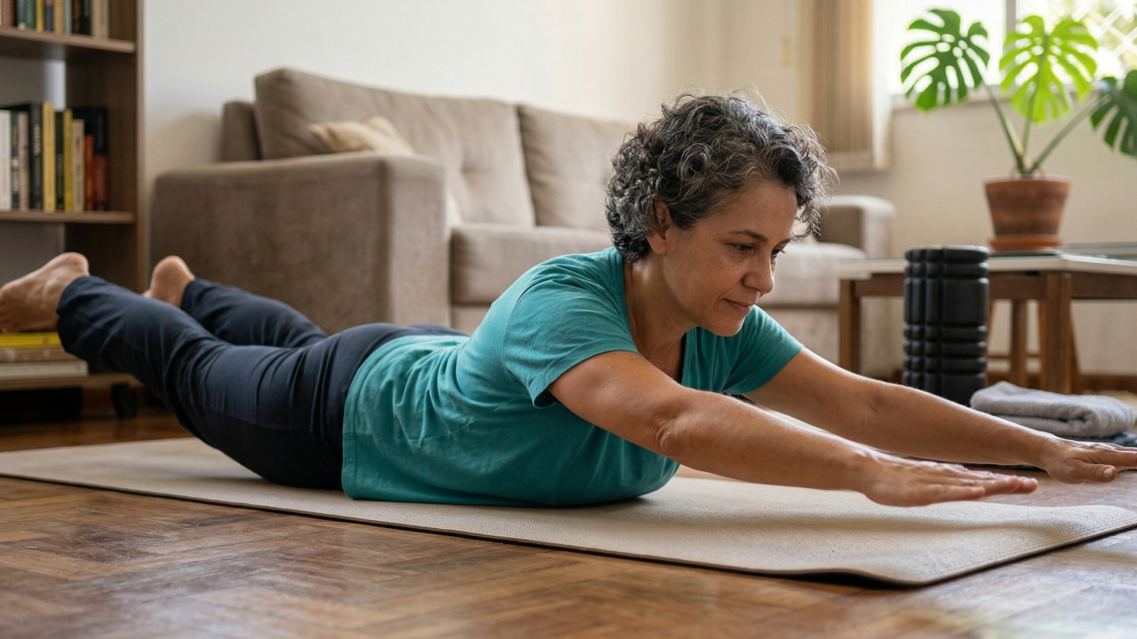 Como melhorar a postura em casa com poucos minutos e sem cair na ilusão do treino perfeito