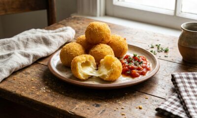 Amasse a mandioca, recheie com queijo e faça um bolinho crocante perfeito para lanche ou petisco