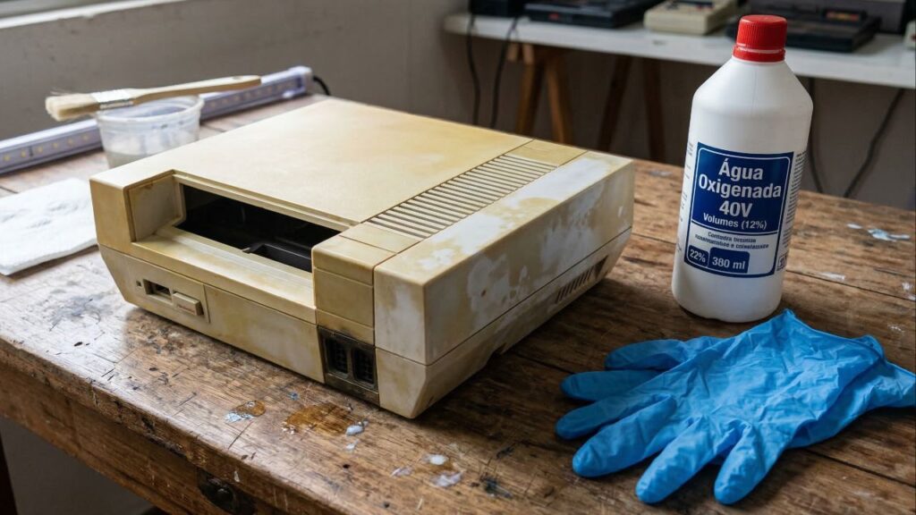 O truque para remover o amarelado dos eletrodomésticos brancos usando apenas água oxigenada