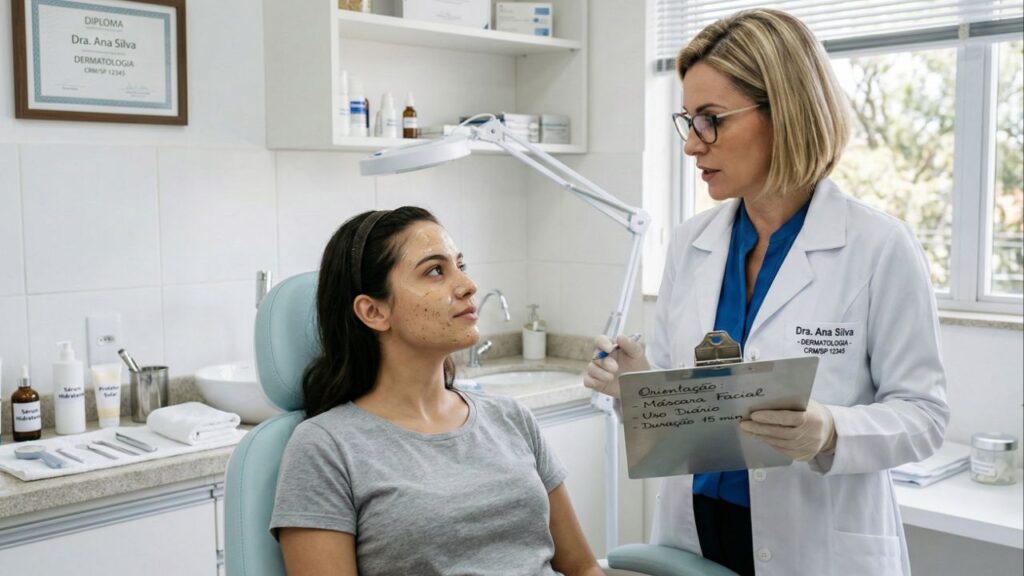 A melhor máscara natural para luminosidade do rosto que você pode fazer com itens da cozinha