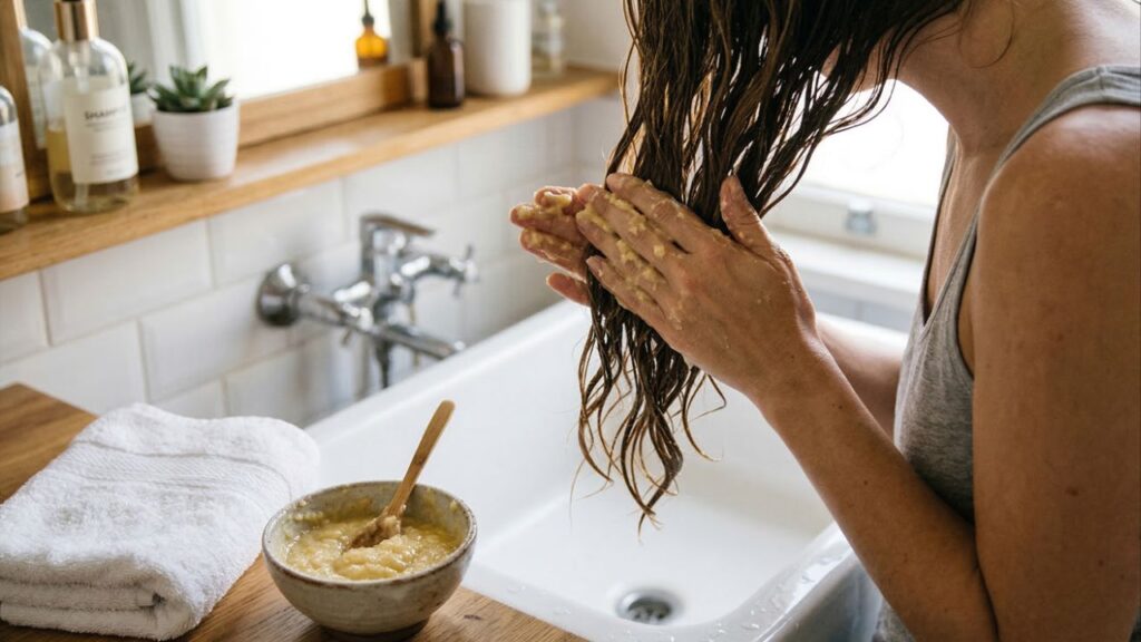 Por que toda mulher deveria aplicar máscara capilar de banana com mel pelo menos uma vez na vida