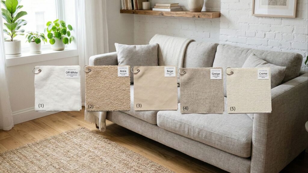 Melhor cor de sofá para sala pequena que faz o cômodo parecer gigante