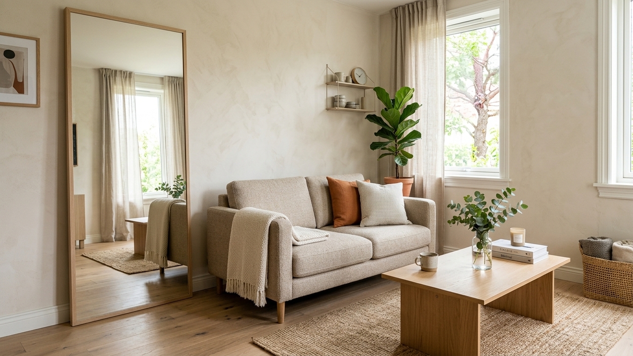 Transforme ambientes pequenos com as tendências de decoração que dominam o ano de 2026