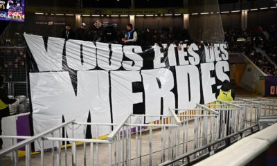 Torcida do Olympique de Marseille (Foto: Pierre Lahalle/L'Équipe)