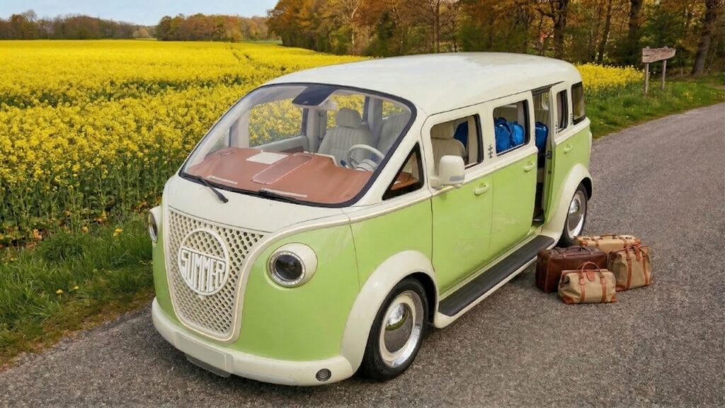 Nova “Kombi” de oito portas com tecnologia BYD é lançada por chineses