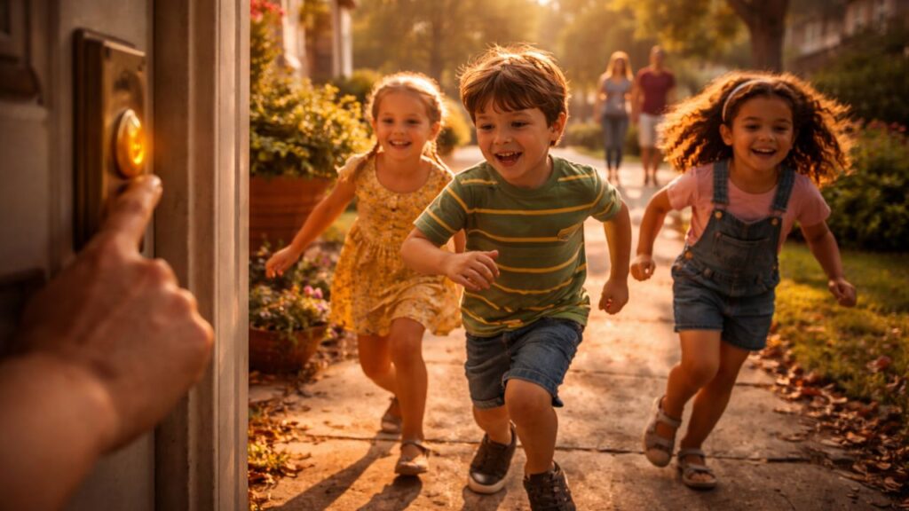 Quem viveu isso vai lembrar quando a campainha tocava e era um vizinho