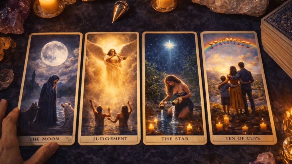 4 cartas do tarot que indicam mudanças profundas no campo emocional