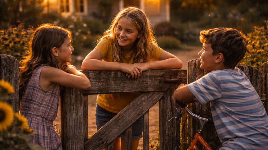 Esse costume simples de bater papo no port&atilde;o aproximava as pessoas